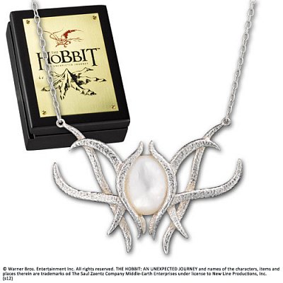 The Hobbit An Unexpected Journey Necklace Galadriel´s Brooch (Sterling Silver)