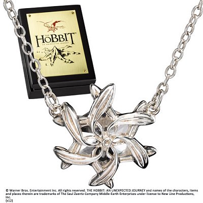The Hobbit An Unexpected Journey Necklace Galadriel´s Ring (Sterling Silver)