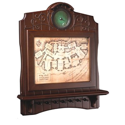 The Hobbit Bag End Map Plaque Key Holder