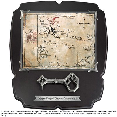 The Hobbit Replica 1/1 Thorin´s Oakenshield´s Map & Key Deluxe