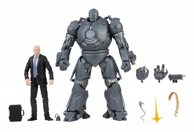 Akční figurky The Infinity Saga Marvel Legends 2021 Obadiah Stane & Iron Monger (Iron Man) 15 cm - Poškozený obal