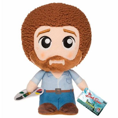 The Joy of Painting Super Cute Plush Figure Bob Ross 18 cm
