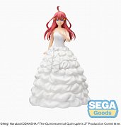 Kvintesenční kvintuplety SPM PVC socha Itsuki Nakano Bride Ver. 21 cm