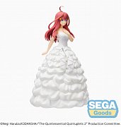 Kvintesenční kvintuplety SPM PVC socha Itsuki Nakano Bride Ver. 21 cm