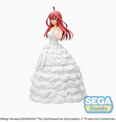 Kvintesenční kvintuplety SPM PVC socha Itsuki Nakano Bride Ver. 21 cm