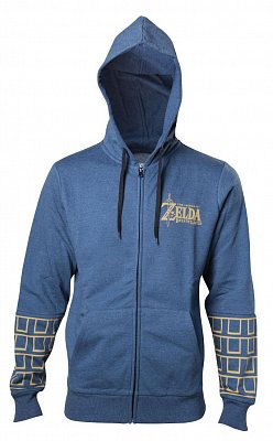 The Legend of Zelda Breath of the Wild Hooded Zip Sweater Logo