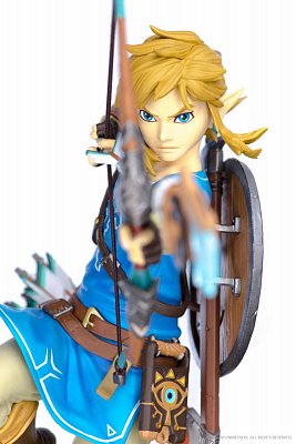 The Legend of Zelda Breath of the Wild PVC Statue Link 25 cm --- DAMAGED PACKAGING