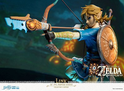 The Legend of Zelda Breath of the Wild PVC Statue Link Collector\'s Edition 25 cm