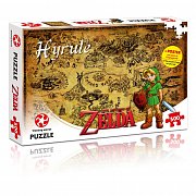The Legend Of Zelda Puzzle Hyrule (1000 dílků)