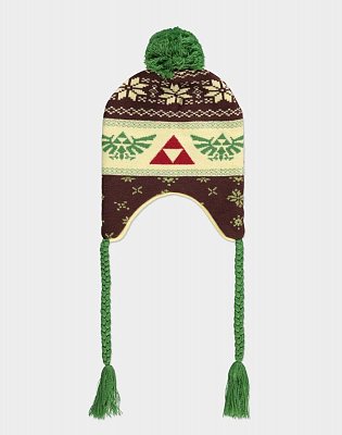 The Legend of Zelda Ski Beanie Triforce Laplander