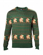 The Legend of Zelda Sweater Link Christmas green