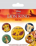 The Lion King Pin Badges 5-Pack Hakuna Matata