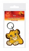The Lion King Rubber Keychain Simba 6 cm