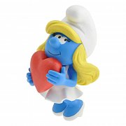 The Smurfs Collector Collection Statue Smurfette Holding A Heart 15 cm