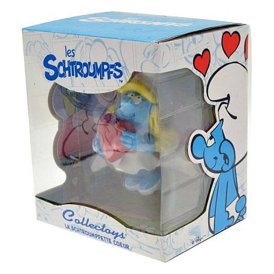 The Smurfs Collector Collection Statue Smurfette Holding A Heart 15 cm