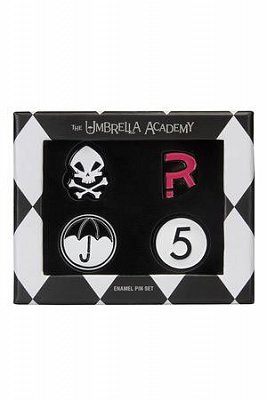 The Umbrella Academy Pin Badges 4-Pack