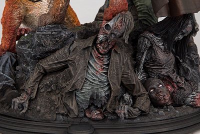 The Walking Dead Statue Ezekiel & Shiva 33 cm --- DAMAGED PACKAGING