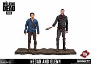 The Walking Dead TV Version Action Figure 2-pack Negan & Glenn 13 cm