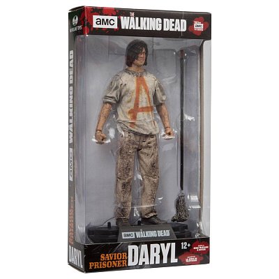 The Walking Dead TV Version Action Figure Savior Prisoner Daryl 18 cm