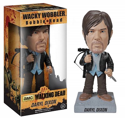 The Walking Dead Wacky Wobbler Bobble-Head New Biker Daryl 18 cm