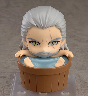 The Witcher 3 Wild Hunt Nendoroid Action Figure Geralt 10 cm --- DAMAGED PACKAGING