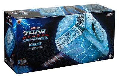 Thor: Love and Thunder Marvel Legends 1/1 Mighty Thor Mjolnir Premium elektronické kladivo 49 cm