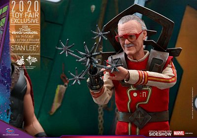 Thor Ragnarok Movie Masterpiece Action Figure 1/6 Stan Lee Hot Toys Exclusive 30 cm