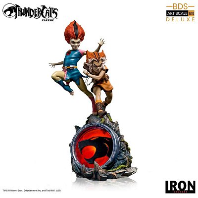 Thundercats BDS Art Scale Statue 1/10 WilyKit & WilyKat Deluxe 22 cm