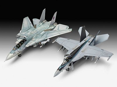 Top Gun Easy-Click Model Kit 1/72 F-14D Super Tomcat & F/A-18E Super Hornet - Poškozený obal