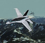 Top Gun Easy-Click Model Kit 1/72 F/A-18 Hornet 23 cm