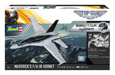 Top Gun Easy-Click Model Kit 1/72 F/A-18 Hornet 23 cm