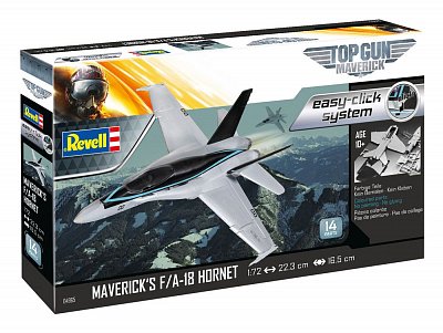 Top Gun Easy-Click Model Kit 1/72 F/A-18 Hornet 23 cm