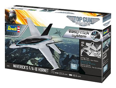 Top Gun Easy-Click Model Kit 1/72 F/A-18 Hornet 23 cm