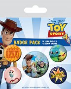 Toy Story 4 Pin Badges 5-Pack Friends for Life