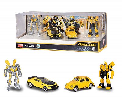 Transformers Bumblebee 1/64 Diecast Models 4-Pack 6 cm