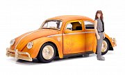 Transformers Bumblebee Diecast Model 1/24 Volkswagen Beetle with Figure