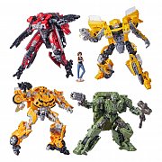 Transformers Buzzworthy Bumblebee Studio Series Deluxe Action Figures 2021 Wave 1 Assortment (8)
