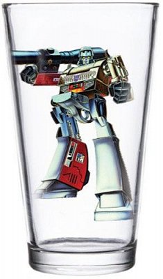 Transformers Pint Glass Megatron