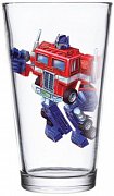 Transformers Pint Glass Optimus Prime