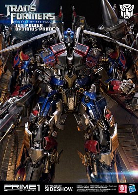 Transformers Revenge of the Fallen Statue Jetpower Optimus Prime 93 cm