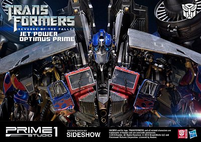 Transformers Revenge of the Fallen Statue Jetpower Optimus Prime 93 cm