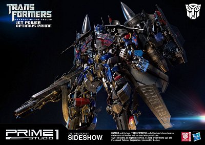 Transformers Revenge of the Fallen Statue Jetpower Optimus Prime 93 cm