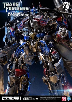 Transformers Revenge of the Fallen Statue Jetpower Optimus Prime 93 cm