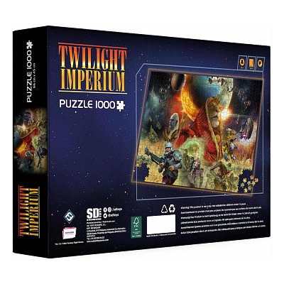 Plakát na puzzle Twilight Imperium (1000 dílků)