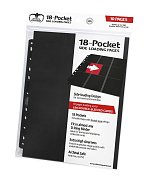 Ultimate Guard 18-Pocket Pages Side-Loading Red (50)