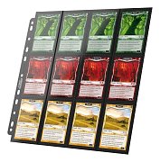 Ultimate Guard 24-Pocket QuadRow Pages Side-Loading Black (10)