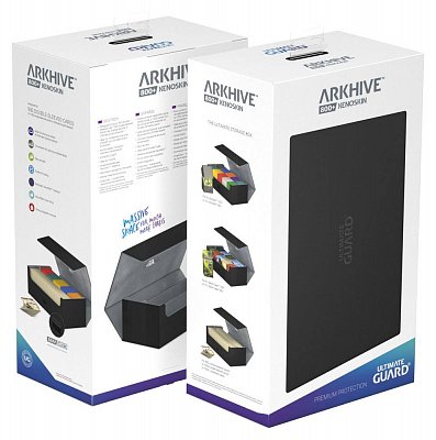 Ultimate Guard Arkhive&trade; 800+ Standard Size XenoSkin&trade; Black