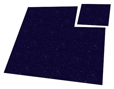 Ultimate Guard Battle-Tiles 1\' Dark Space 30 x 30 cm (9)