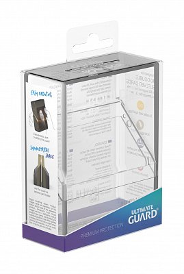 Ultimate Guard Boulder&trade; Deck Case 40+ Standard Size Clear