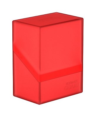 Ultimate Guard Boulder&trade; Deck Case 60+ Standard Size Ruby